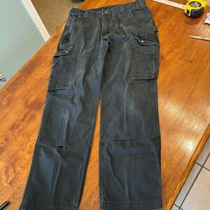 Men’s Cargo Work Pants - Relaxed Fit - Rugged Flex® - Ripstop 36 x 32